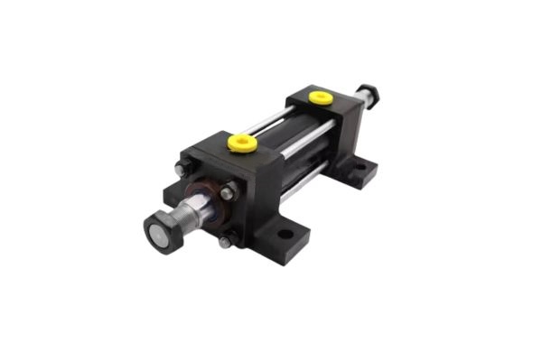 Foot mount style for tie rod hydraulic cylinders