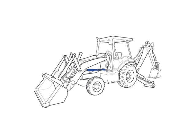 Hydraulic lift cylinder safety system with valves and testing
