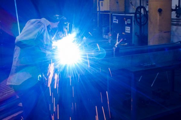 Hydraulic steering cylinders welding at TOPA