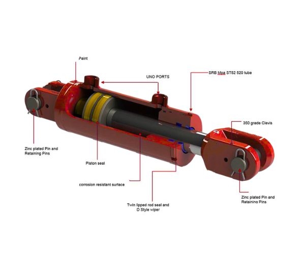 Hydraulic Cylinder component Topa