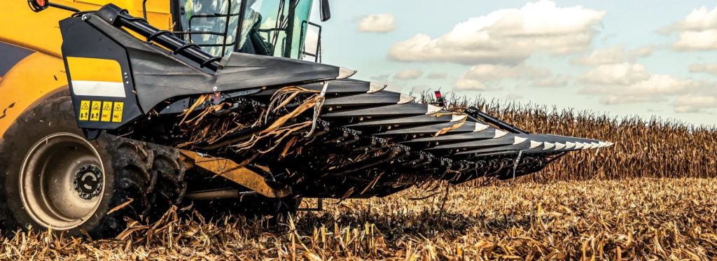 corn harvester agriculture hydraulic cylinders banner Topa