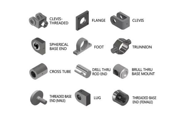 Cylinder End cap option