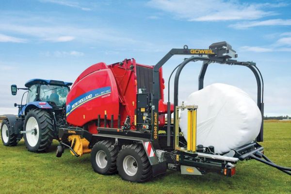 Baler Wrapper Combination