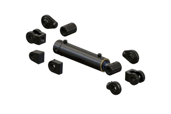 Hydraulic cylinder mounting types