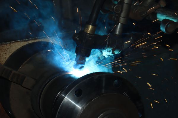 Welding work
