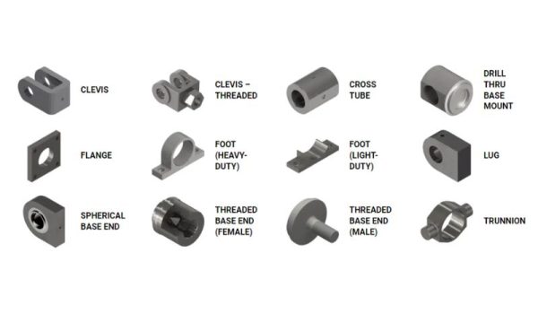 optional Hydraulic Cylinder Mounting Topa
