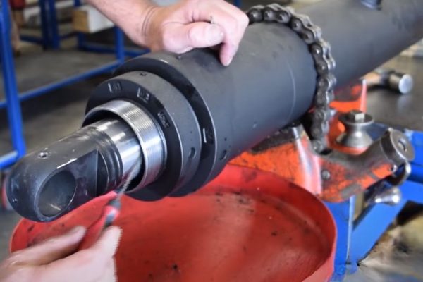 repair Telescopic hydraulic Cylinder Topa