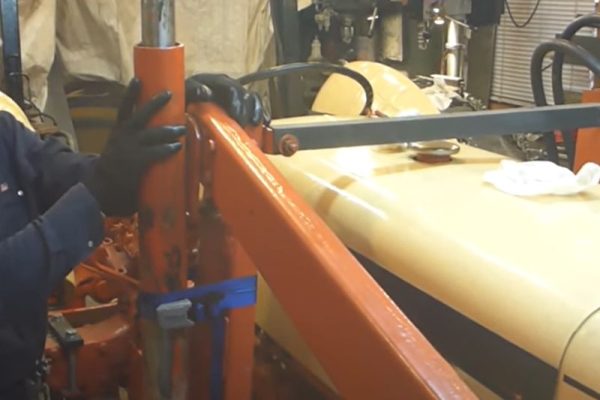 secure single acting hydraulic Cylinder Topa